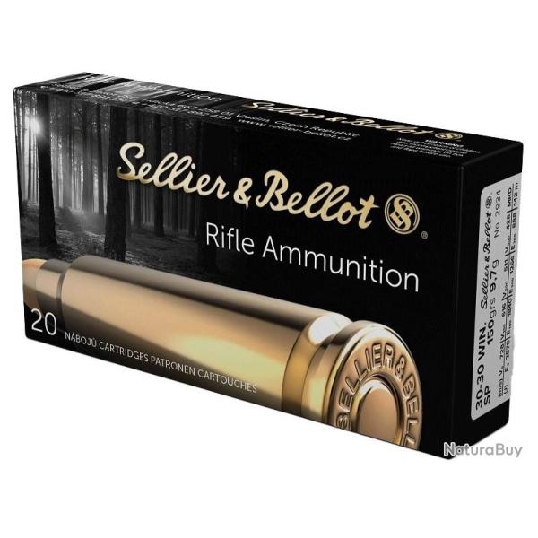 munitions sellier & bellot calibre 30-30 win SP