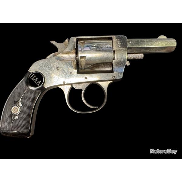 rare en calibre 32 sw long. hopkins and allen double action n6 revolver