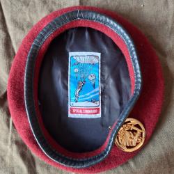 TAP/PARACHUTISTE  INFANTERIE DE MARINE BERET ROUGE