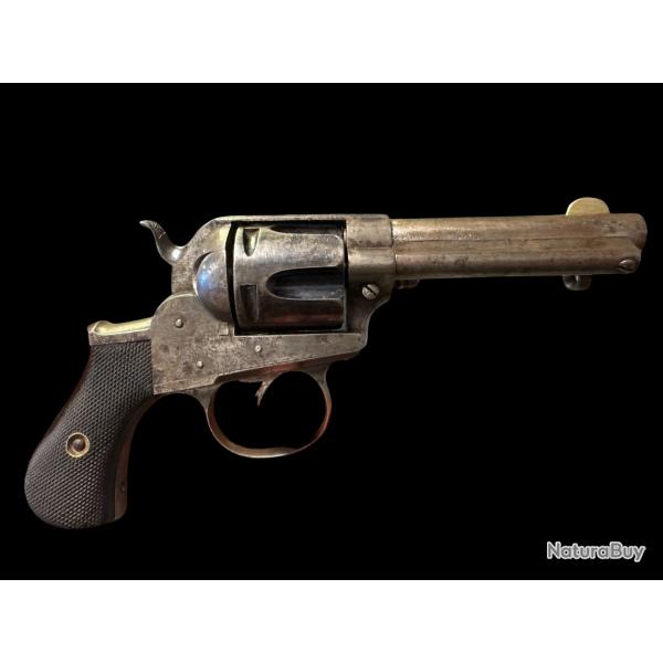 rare revolver type 1877 colt ligthning fabrication belge calibre 380