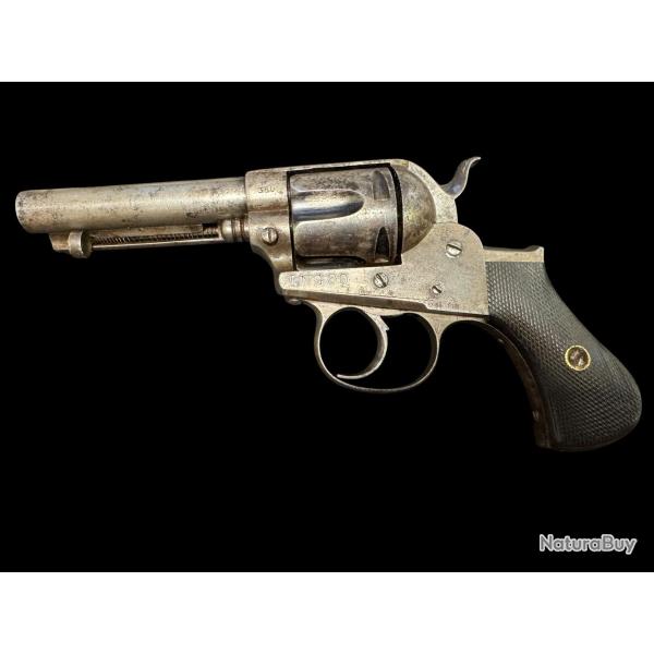 rare revolver type 1877 colt ligthning fabrication belge calibre 380