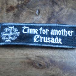 &eacute;cusson brod&eacute;e timefor another crusade