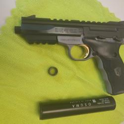 BROWNING BUCK MARK BLACK LEBEL 22 LR + silencieux