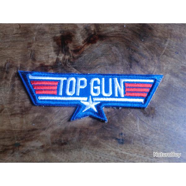 �cusson  tissu brod�e thermocollant top gun