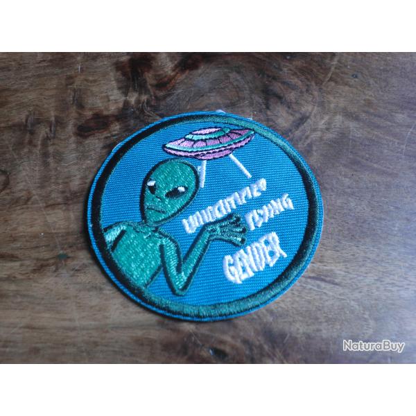 �cusson  tissu brod�e thermocollant unidentified flying gender