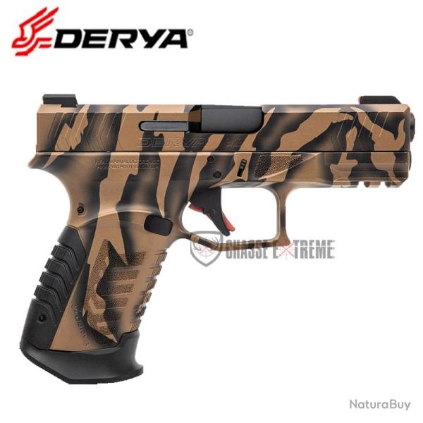 Pistolet DERYA DY9 avec Optic Ready Cal 9x19 Camo F