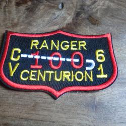 &eacute;cusson  tissu brod&eacute;e thermocollant ranger centurion