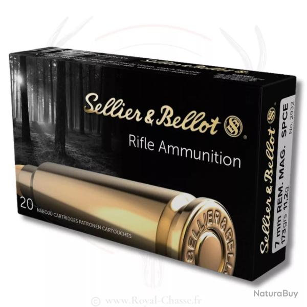 20 balles SPCE Cal.7mmRM 173Grs S&B