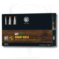 20 balles HIT Short Rifle Cal.300Win Mag 165Grs RWS