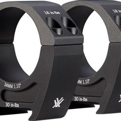 COLLIERS VORTEX PRO SERIES 34MM HAUT POUR RAIL DE 21MM
