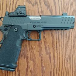 Springfield Armory 1911 DS Prodigy Comp 5'' avec Montage AOS A14B et point rouge Holosun Reflex 407C