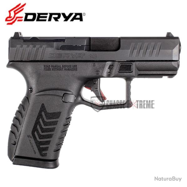 Pistolet DERYA DY9Z Optic Ready Cal 9x19 Noir