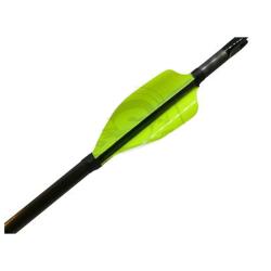 Plume Spin Round 50 mm par 50 - XS Wings - Gaucher / Vert pomme
