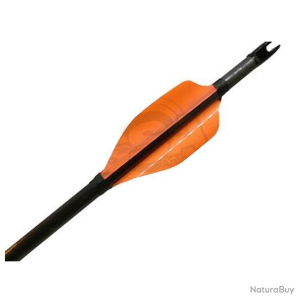Plume Spin Round 50 mm par 50 - XS Wings - Gaucher / Orange Fluo