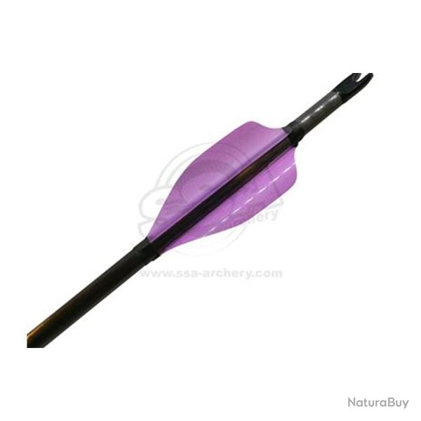 Plume Spin Round 50 mm par 50 - XS Wings - Gaucher / Violet