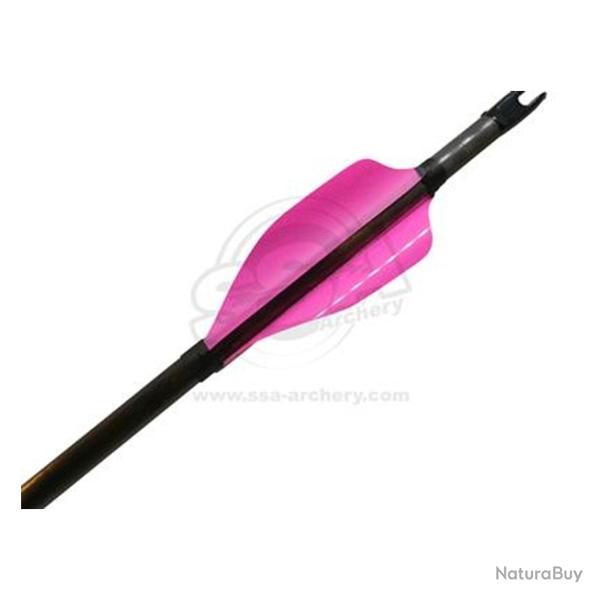 Plume Spin Round 50 mm par 50 - XS Wings - Gaucher / Rose