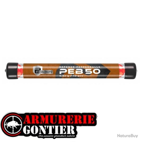 Billes UMAREX Poivre Calibre 50 PB50 - Tube de 10