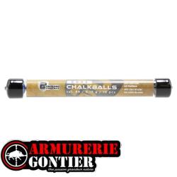Billes Craie Bleue Calibre .68 Umarex CKB68 - Tube de 10