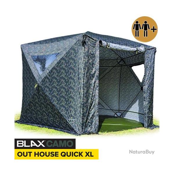 Abri Carp Spirit Blax Camo Out House Quick XL