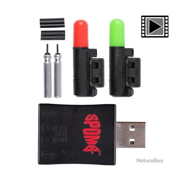 Lumi�re Spomb Light Rouge + Vert (Kit Complet)