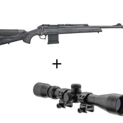 SABATTI - Carabine &agrave; verrou ROVER SCOUT - Cal. 308 Win. + Lunette 3-9x40 - DESTOCKAGE-S