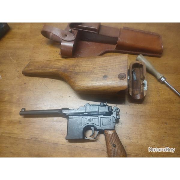 R�plique d�corative Denix du pistolet allemand c96