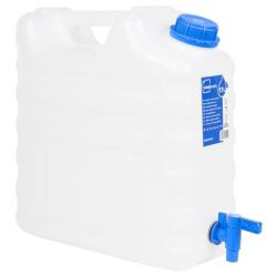 R&eacute;servoir d'eau avec robinet transparent 15 L plastique