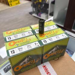 100 cartouches tunet open 34 bj calibre 12 plomb de 7,5