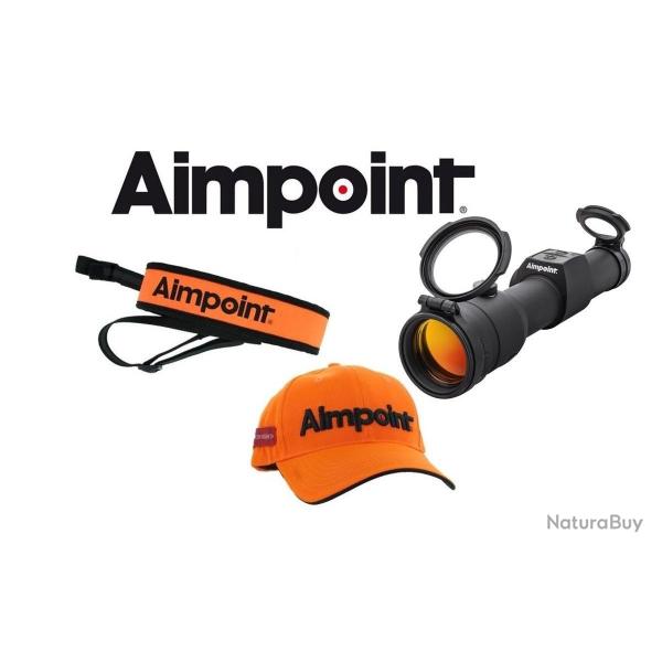 VENTE FLASH ! - VISEUR AIMPOINT HUNTER H34S - 2MOA NOIR  (CASQUETTE + BRETELLE)