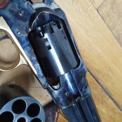 Revolver Pietta 1858 Sheriff Full Acier Carcasse Jasp&eacute;e