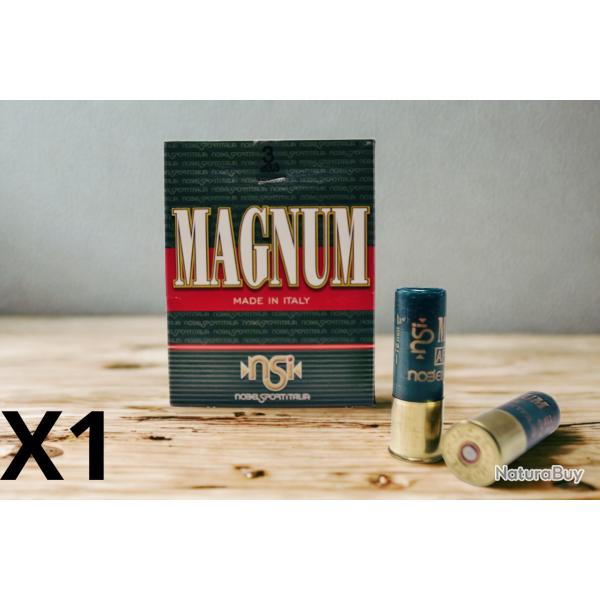 Cartouches NSI Magnum 52g BJ plomb n�3 - Cal. 12 x1 boite - PROMOTION