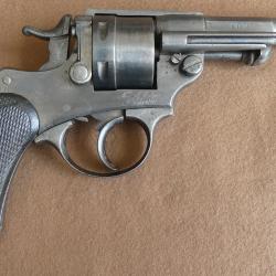 Revolver Chamelot & Delvigne 1873 de troupe mill&eacute;sime 1876