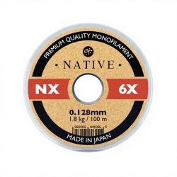 Fils nylon NATIVE Monofilament NX 100m &Oslash; 0.117mm