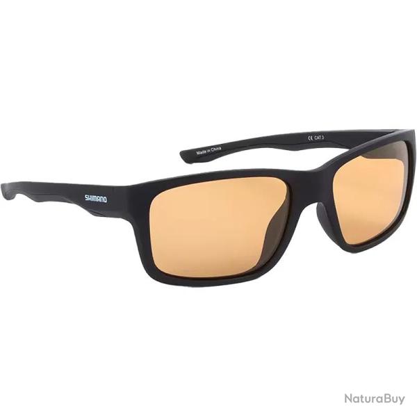 Lunettes polarisantes SHIMANO Aspire Matte black & yellow