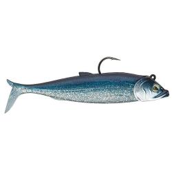 Leurre souple SAKURA Breizh shad combo 100 045 Sparking sardine