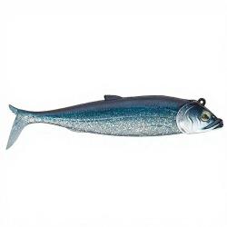 Leurre souple SAKURA Breizh shad combo 100 045 Sparking sardine