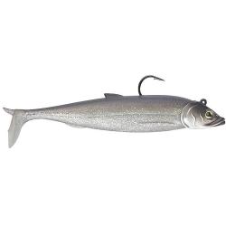 Leurre souple SAKURA Breizh shad combo 100 225 Crystal shad