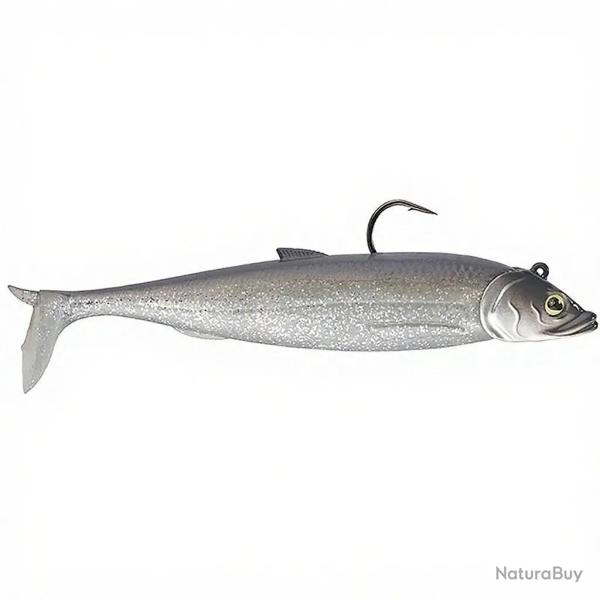 Leurre souple SAKURA Breizh shad combo 100 225 Crystal shad