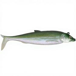 Leurre souple SAKURA Breizh shad combo 100 226 Emerald shiner