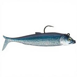Leurre souple SAKURA Breizh shad combo 123 045 Sparking sardine