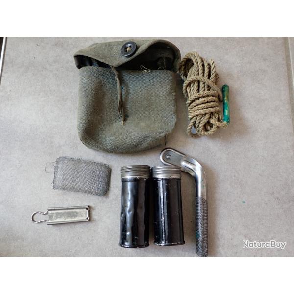 KIT / TROUSSE DE NETTOYAGE POUR FUSIL SUISSE RUBIN, K11, K31, FASS 57