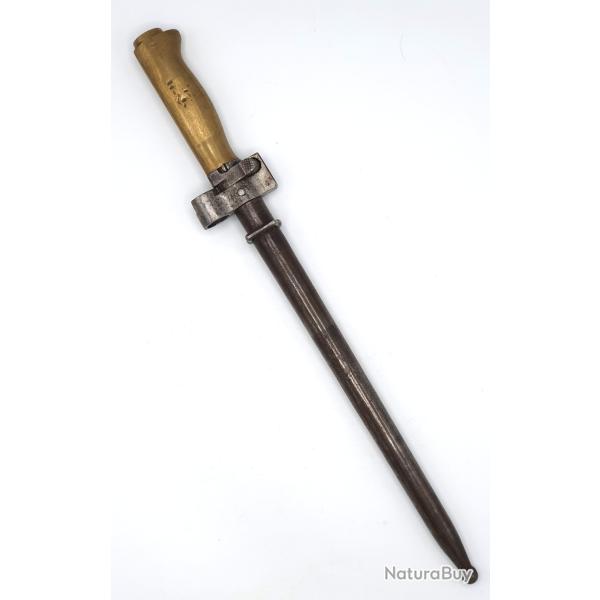 Ep�e-baionnette : mod�le 1886 (Lebel) raccourcie.