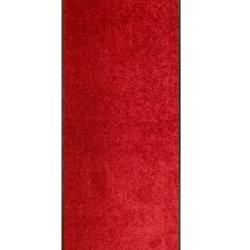 Paillasson polyamide rouge 60x180 cm lavable antid&eacute;rapant absorbant