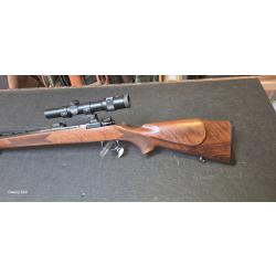 CARABINE TYPE MAUSER 98 CAL 7 X 64 + LUNETTE DOCTOR 1-4/24 M