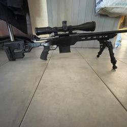 Carabine 308 win tld bipied accu tac br4g2  hawke vantage 30 wa ffp et silencieux nielsen paradox 45