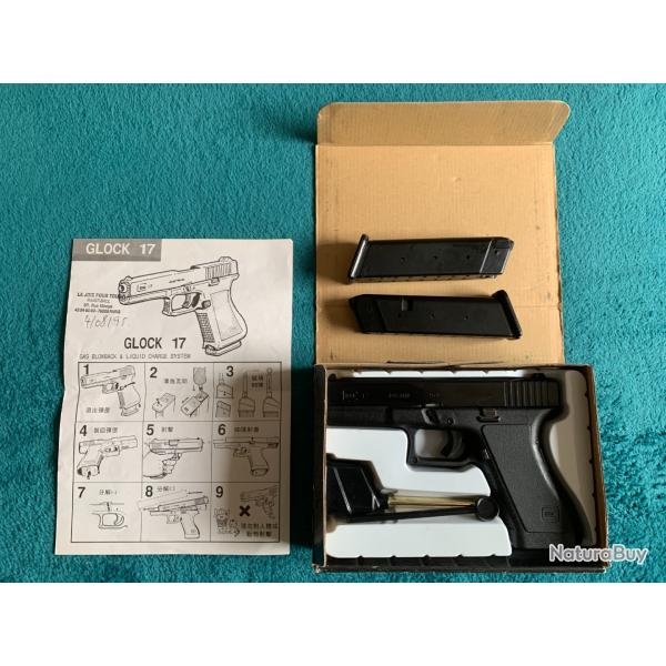 R�plique airsoft GLOCK 17 de/pour collection - Ann�e 1995