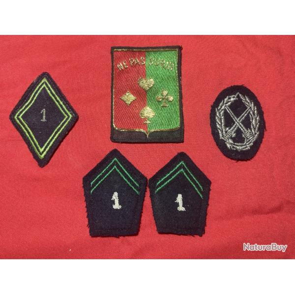 Lot d'�cussons L�gion �trang�re