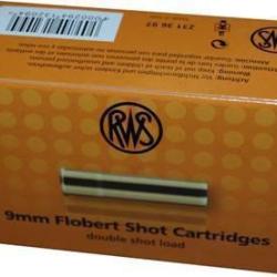 Munitions Cartouches 9mm Flobert double charge RWS N&deg;8 PAR 50