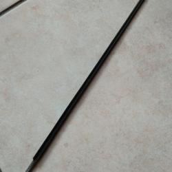 A SAISIR - Lame de ba&iuml;onnette MAS 36 NEUVE usin&eacute;e + insert pour confection canne &eacute;p&eacute;e