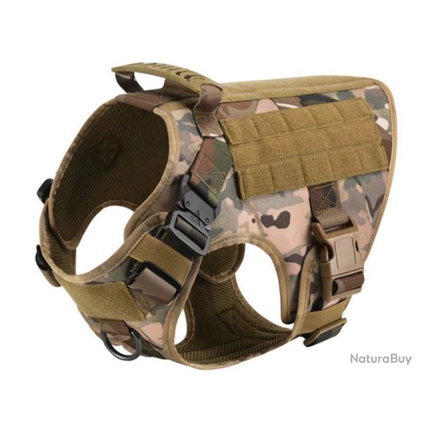 Harnais CAMO pour Chien Taille au Choix S, M, L ou XL ENCHERE 1 EURO